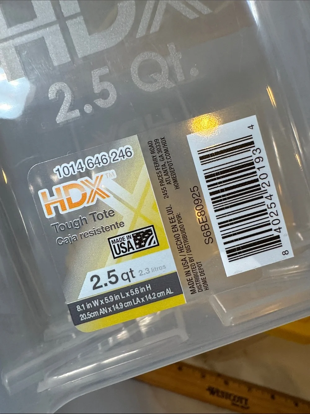 HDX soda only
